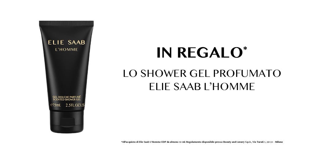 Promozione Elie Saab L'Homme EDP