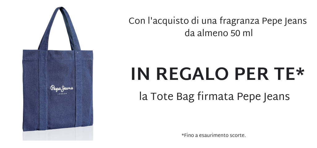 TOTE BAG PEPE JEANS IN OMAGGIO
