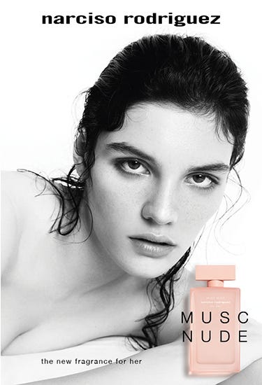 Narciso Rodriguez for her Musc Nude